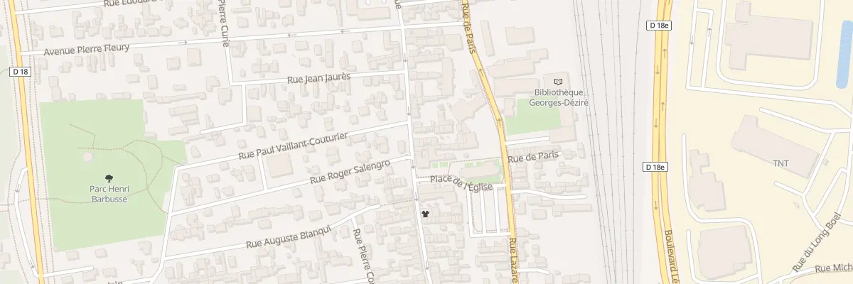 Plan du 239 Rue de la République à Saint-Étienne-du-Rouvray