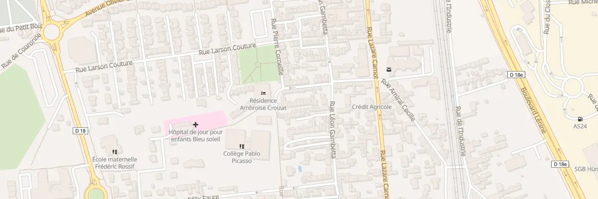 Plan du 226 Rue Gambetta à Saint-Étienne-du-Rouvray