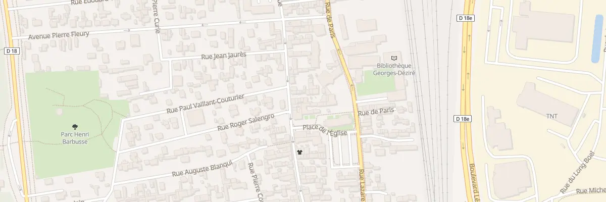 Plan du 237 Rue de la République à Saint-Étienne-du-Rouvray