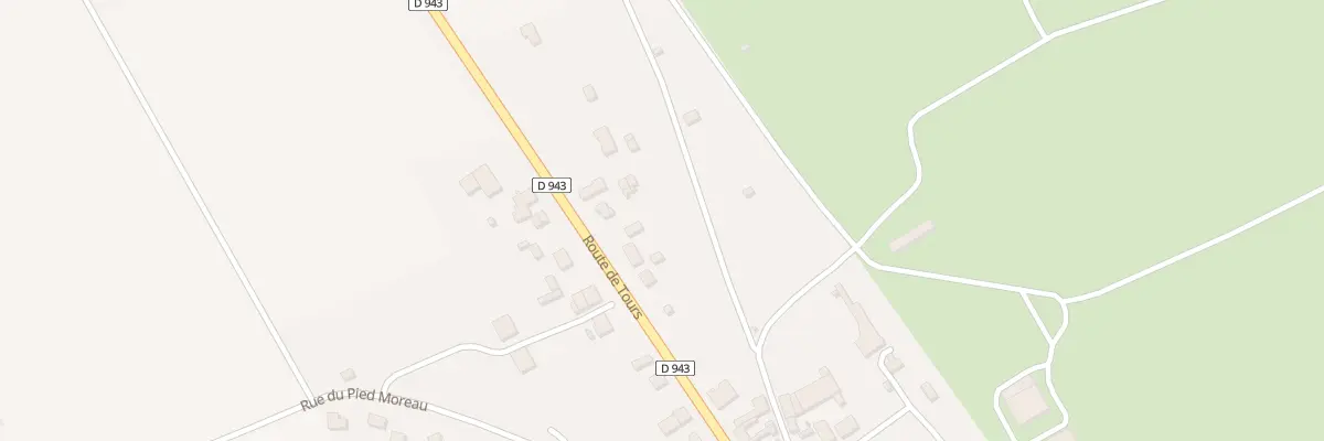 Plan du 10 Rte de Tours à Fléré-la-Rivière