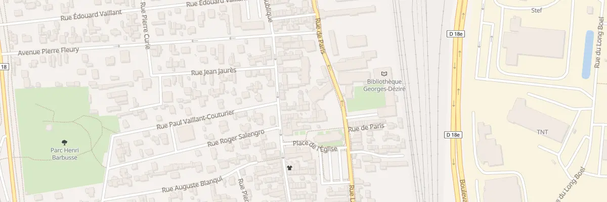 Plan du 217 Rue de la République à Saint-Étienne-du-Rouvray
