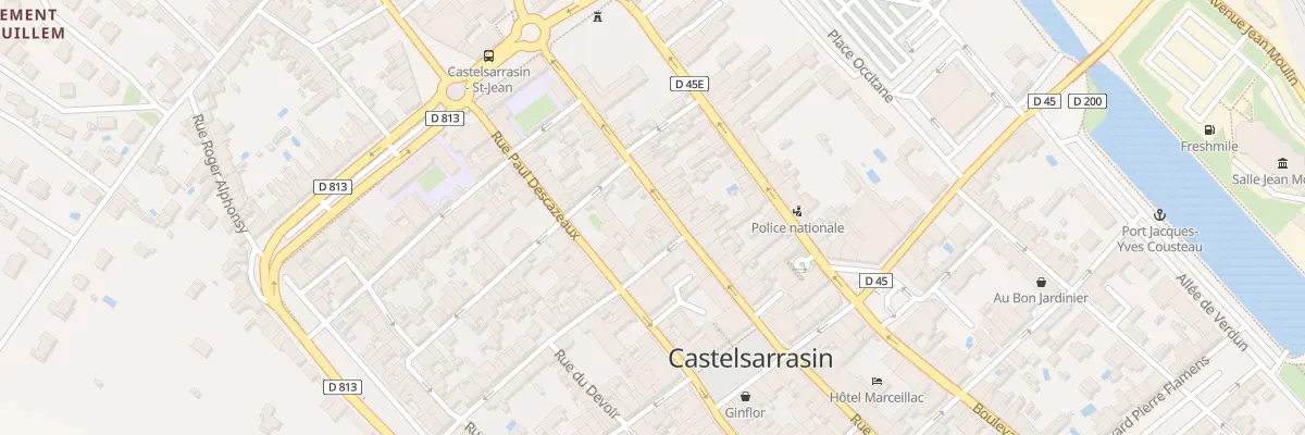 Plan du 13 Rue de la Fraternité à Castelsarrasin