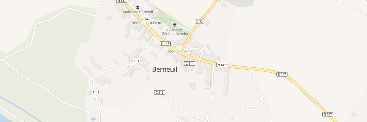 Plan du 12 Rte de Limoges à Berneuil