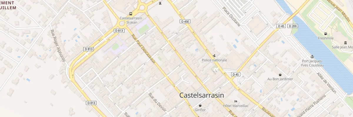 Plan du 11 Rue de la Fraternité à Castelsarrasin