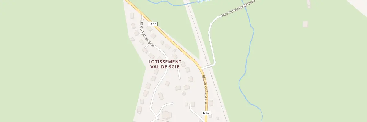 Plan du 22 Rue du Val de Scie à Saint-Maclou-de-Folleville