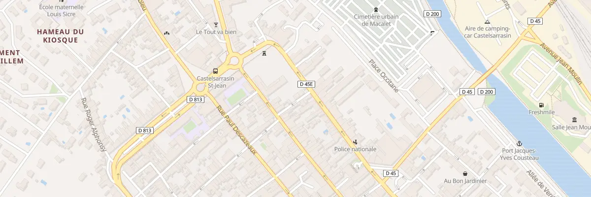 Plan du 4 Rue de la Renaissance à Castelsarrasin