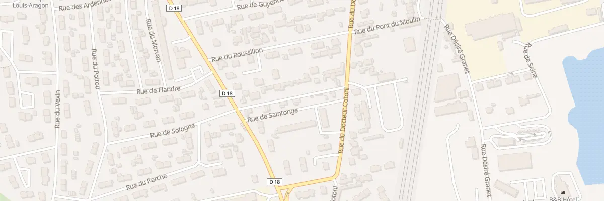 Plan du 2 Rue de Saintonge à Saint-Étienne-du-Rouvray