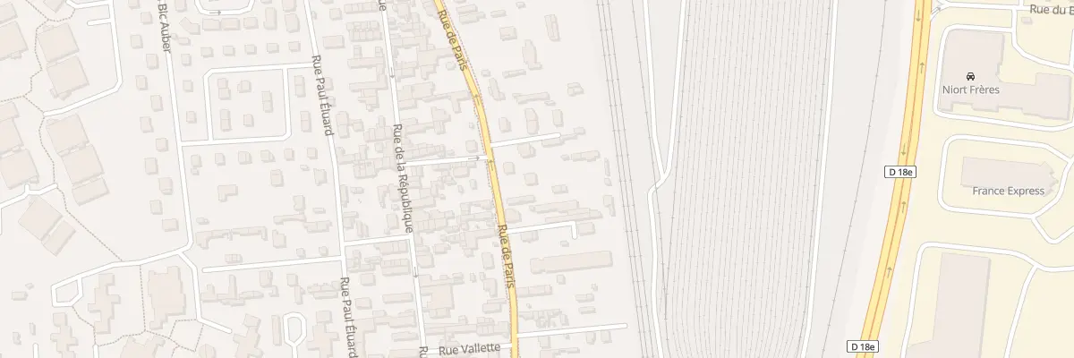 Plan du 173B Rue de Paris à Saint-Étienne-du-Rouvray