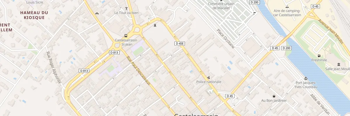 Plan du 36 Rue de la Fraternité à Castelsarrasin