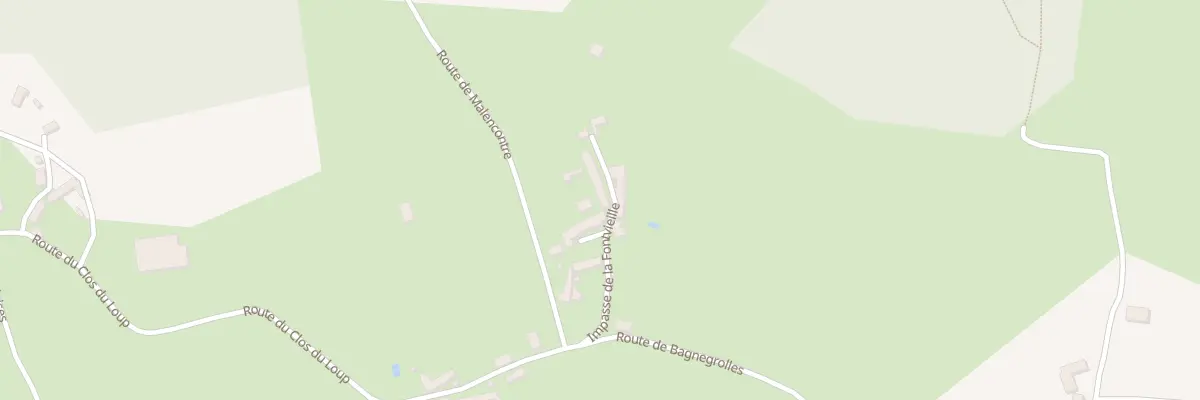 Plan du 5 Imp de la Fontvieille à Azerat