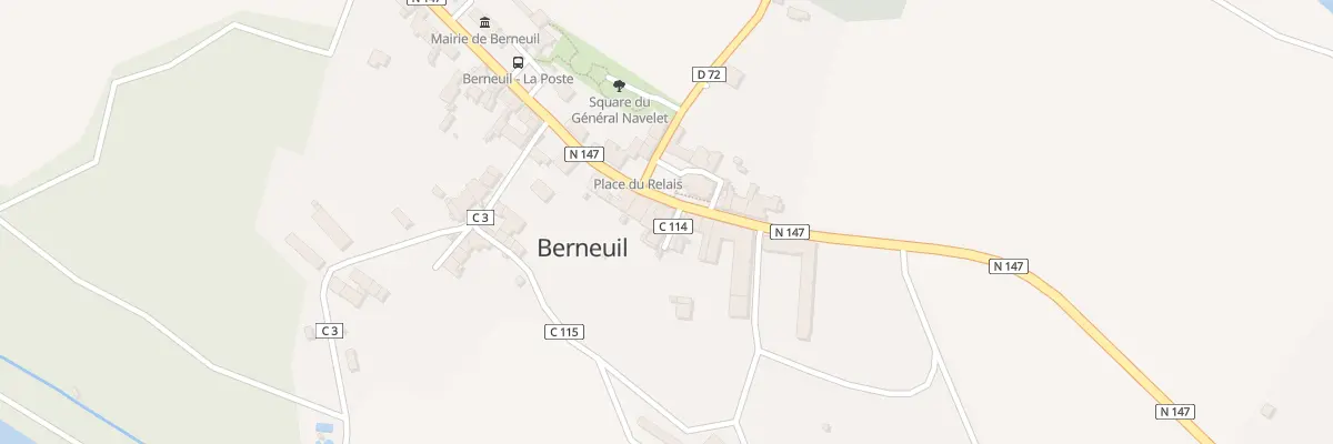 Plan du 16 Rte de Limoges à Berneuil