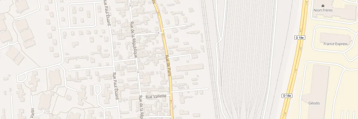 Plan du 181 Rue de Paris à Saint-Étienne-du-Rouvray