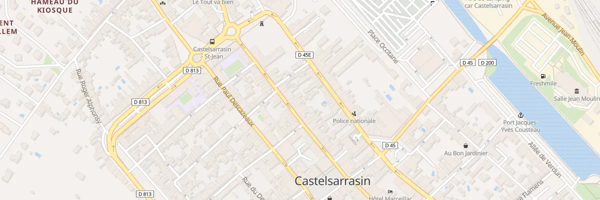 Plan du 28 Rue de la Fraternité à Castelsarrasin