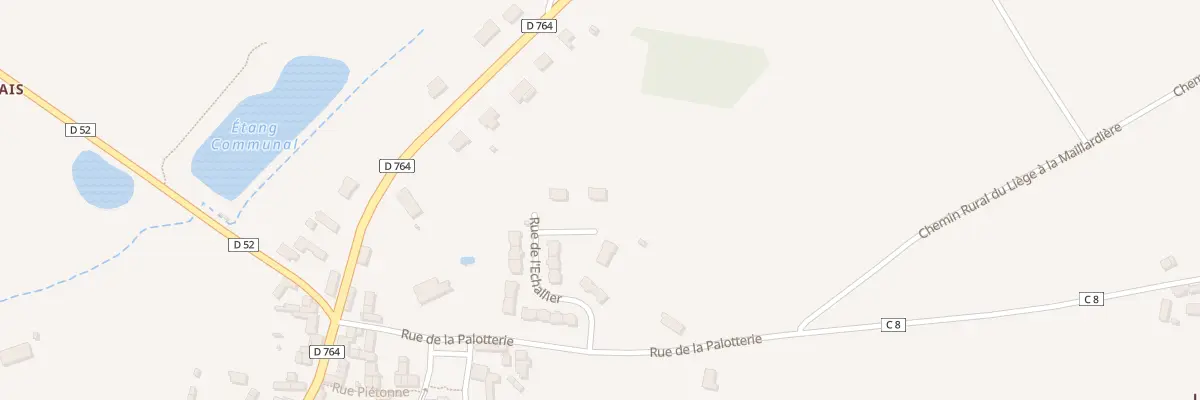 Plan du 21 Rue de l’Echallier au Liège