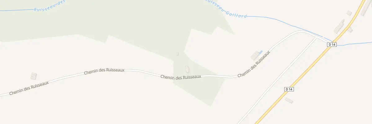 Plan du 394 Che des Ruisseaux à Lafitte