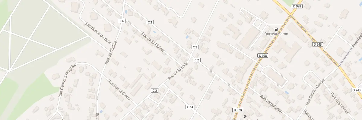 Plan du 305 Rue de la Haie à Bois-Guillaume