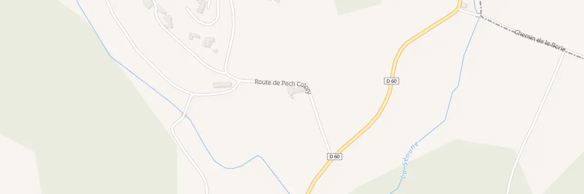 Plan du 5027 Bouissonnade à Belvèze