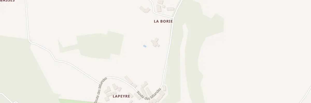 Plan du 105A La Peyre à Veyrines-de-Domme