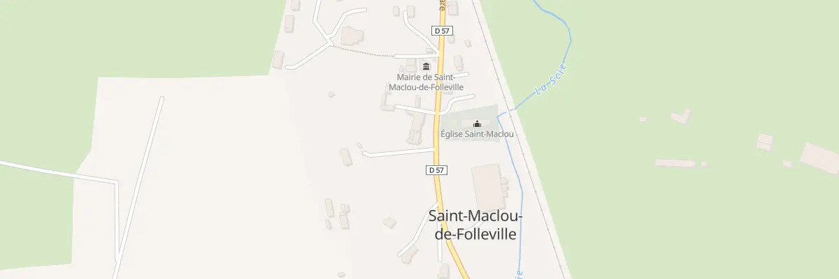 Plan du 5008 Le Bourg à Saint-Maclou-de-Folleville