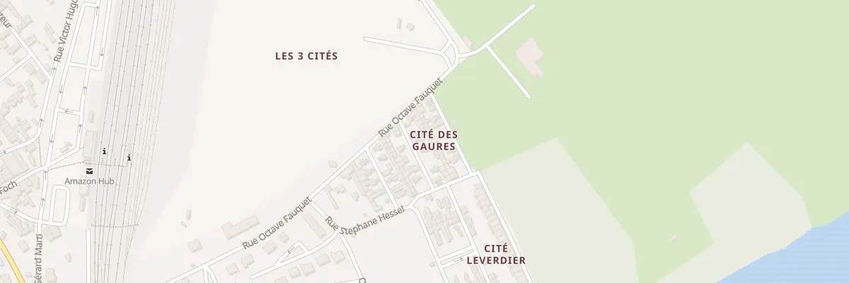 Plan du 34 Cite des Gaures à Oissel-sur-Seine