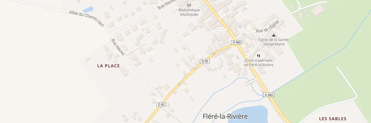 Plan du 3 Imp du Vatican à Fléré-la-Rivière