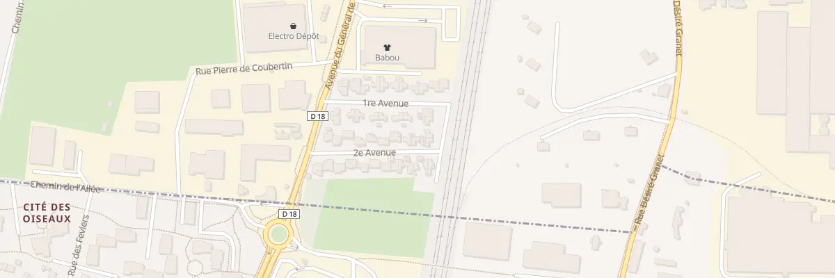 Plan du 41 Deuxieme Avenue à Saint-Étienne-du-Rouvray