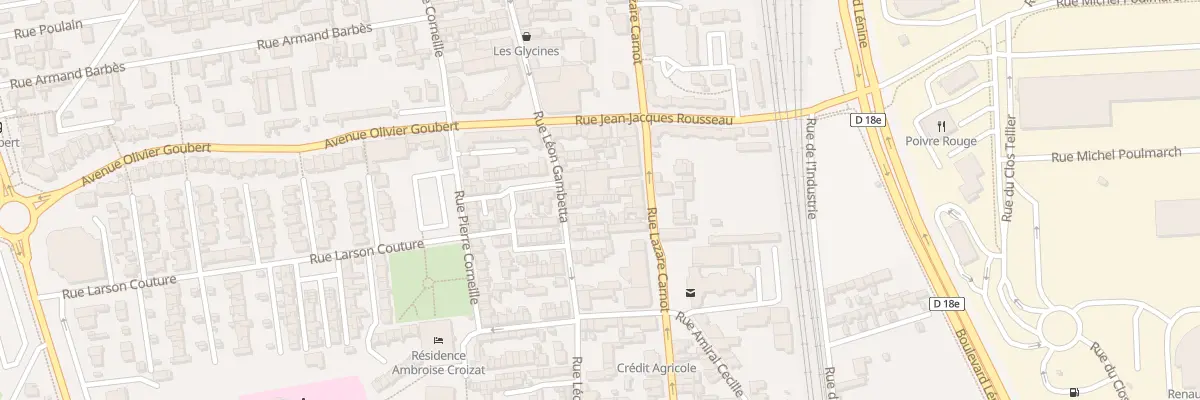 Plan du 121 Rue Gambetta à Saint-Étienne-du-Rouvray