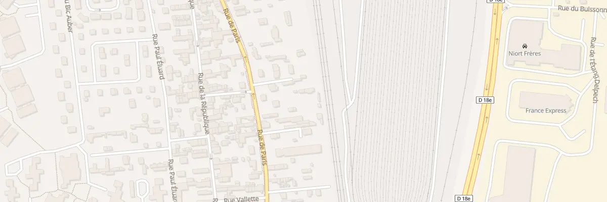 Plan du 175 Rue de Paris à Saint-Étienne-du-Rouvray