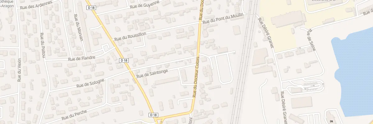 Plan du 54 Rue Docteur Cotoni à Saint-Étienne-du-Rouvray