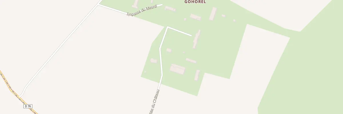 Plan du 310 All du Chateau à Gonneville-sur-Scie