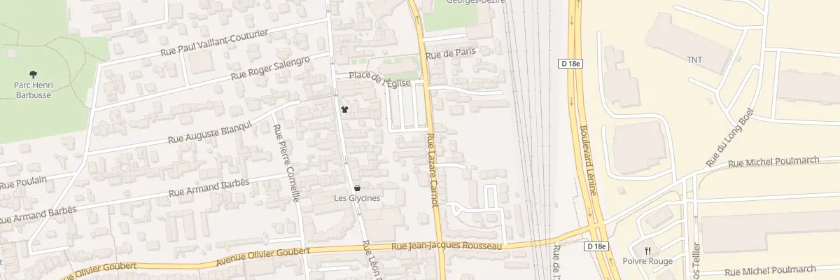 Plan du 2 Rue Lazare Carnot à Saint-Étienne-du-Rouvray