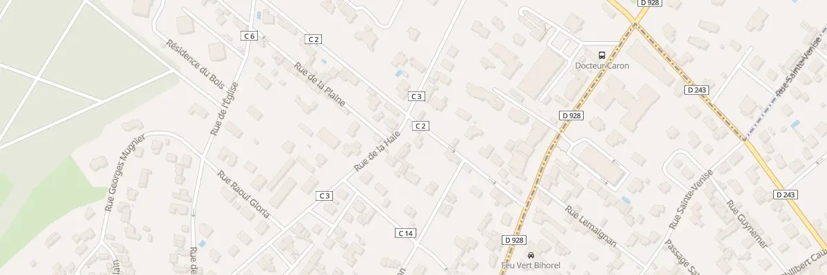 Plan du 304 Rue de la Haie à Bois-Guillaume