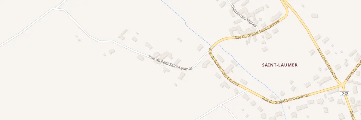 Plan du 10 Rue du Petit St Laumer à Monteaux