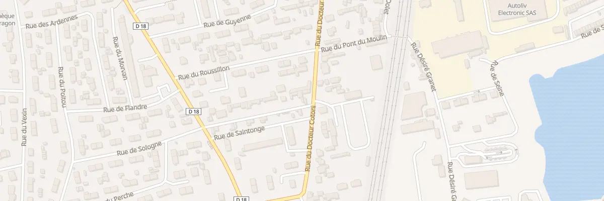 Plan du 36 Rue Docteur Cotoni à Saint-Étienne-du-Rouvray