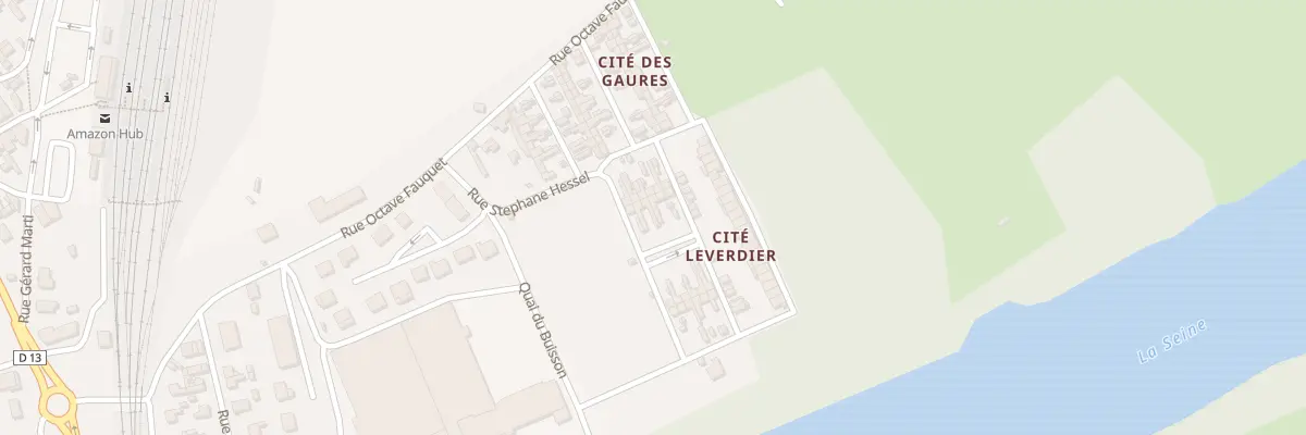 Plan du 15 Cite Leverdier à Oissel-sur-Seine