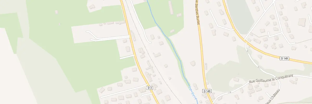 Plan du 2 Che de la Scie à Longueville-sur-Scie