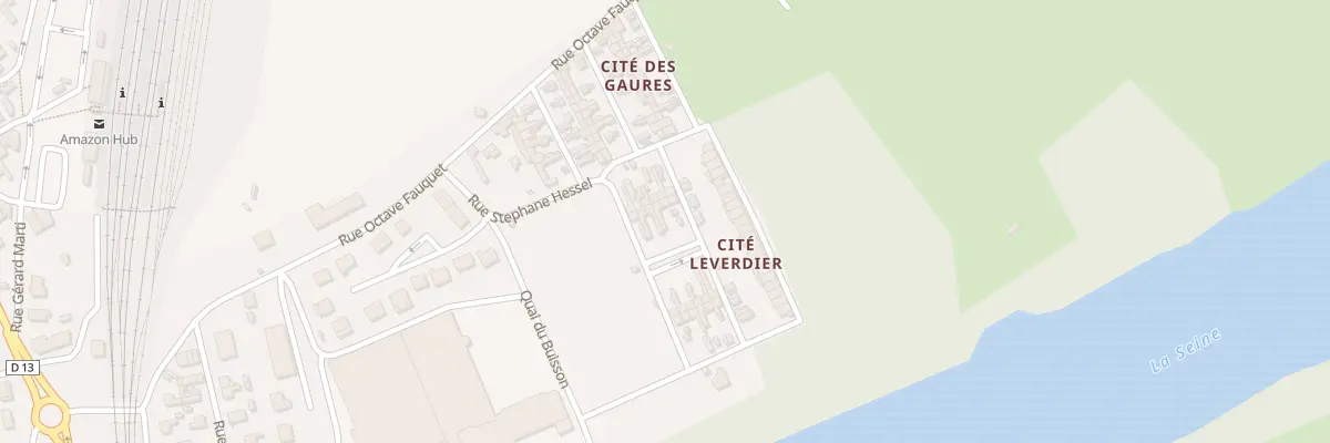 Plan du 16 Cite Leverdier à Oissel-sur-Seine