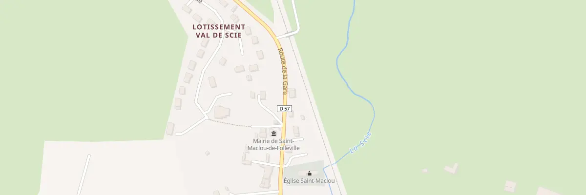 Plan du 5003 Le Bourg à Saint-Maclou-de-Folleville
