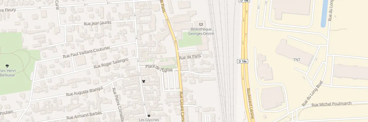 Plan du 297 Rue de Paris à Saint-Étienne-du-Rouvray