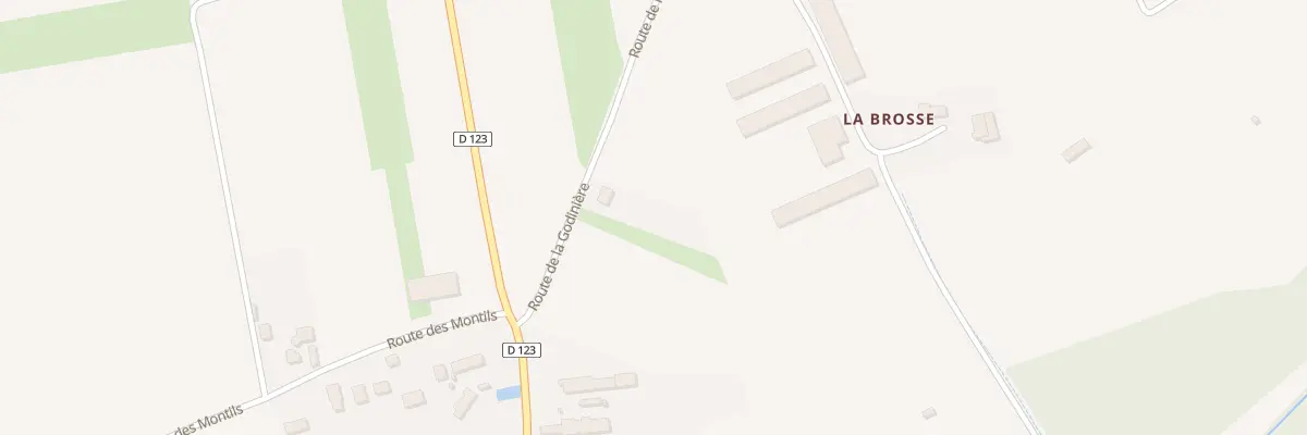 Plan du 22 Rte des Montils à Mosnes
