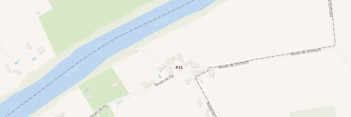 Plan du 5023 Pis à Vire-sur-Lot