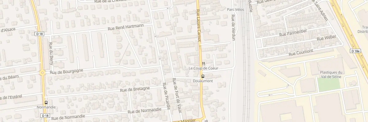 Plan du 116 Rue Lazare Carnot à Saint-Étienne-du-Rouvray