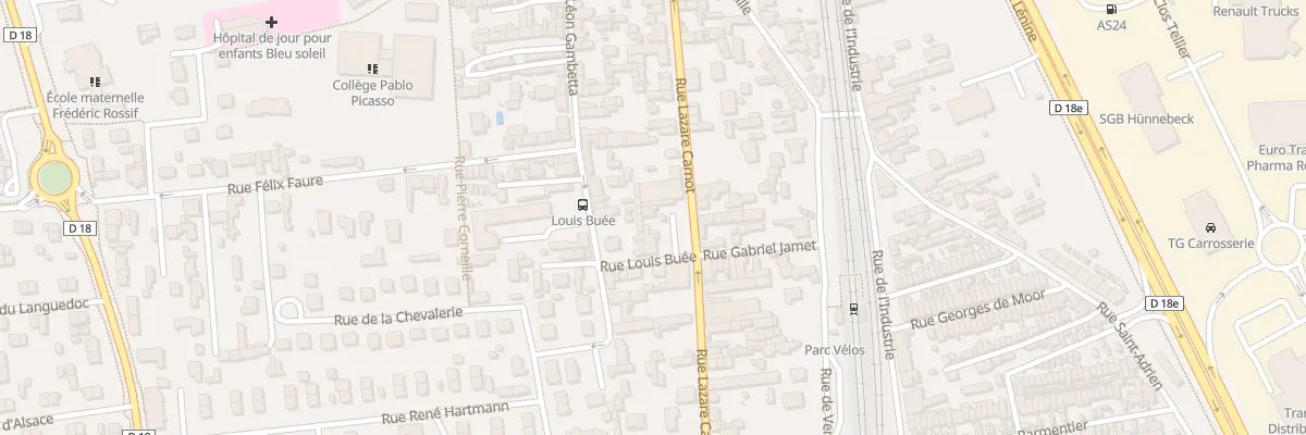 Plan du 62 Rue Lazare Carnot à Saint-Étienne-du-Rouvray