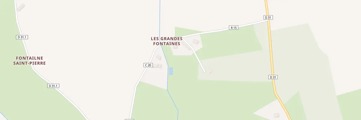 Plan du 6 Les Grandes Fontaines à Dampierre-sous-Brou