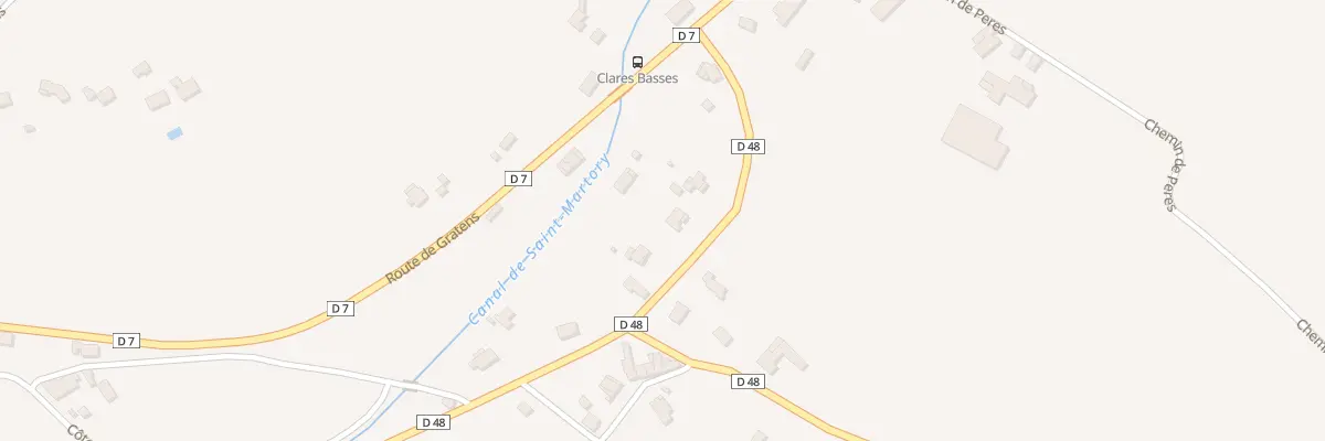 Plan du 208 Rte de Benque à Marignac-Lasclares