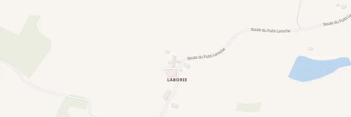 Plan du 1 Laborie à Granges-d’Ans