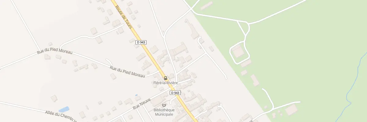 Plan du 5 Rue de la Gare à Fléré-la-Rivière