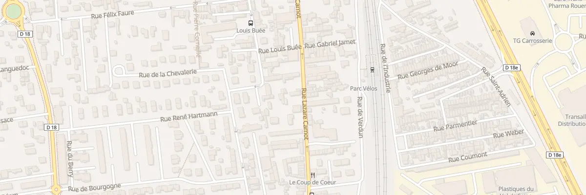 Plan du 78 Rue Lazare Carnot à Saint-Étienne-du-Rouvray