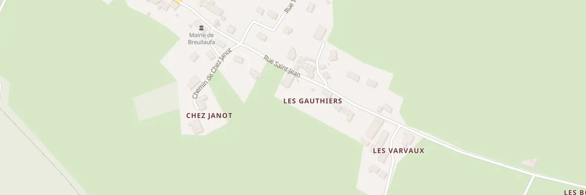 Plan du 44 Rue Saint-Jean à Breuilaufa