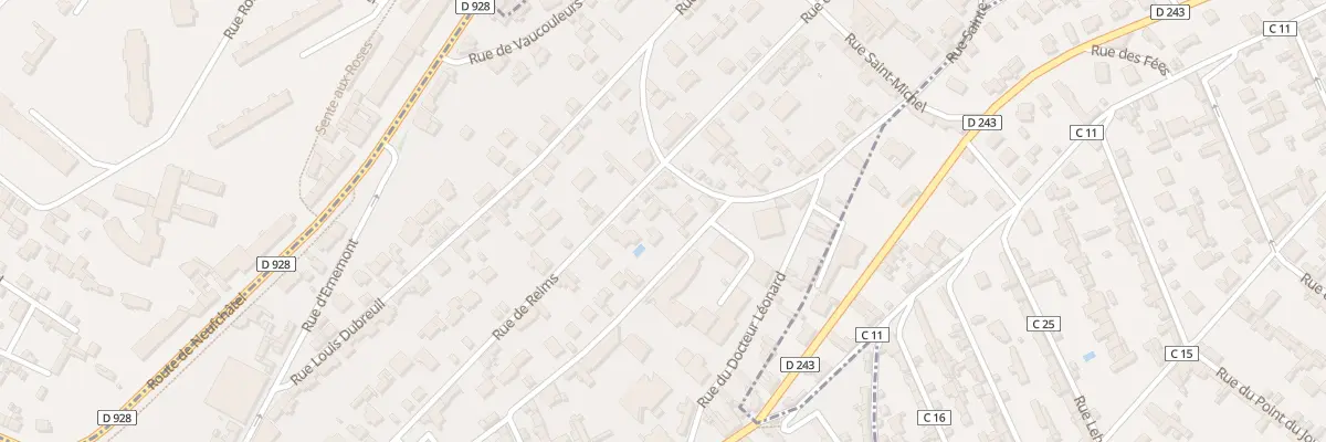 Plan du 63 Rue Louis Bouilhet à Rouen
